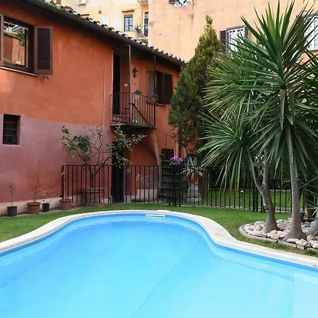 In Trastevere Loft With Pool Apartment Rome